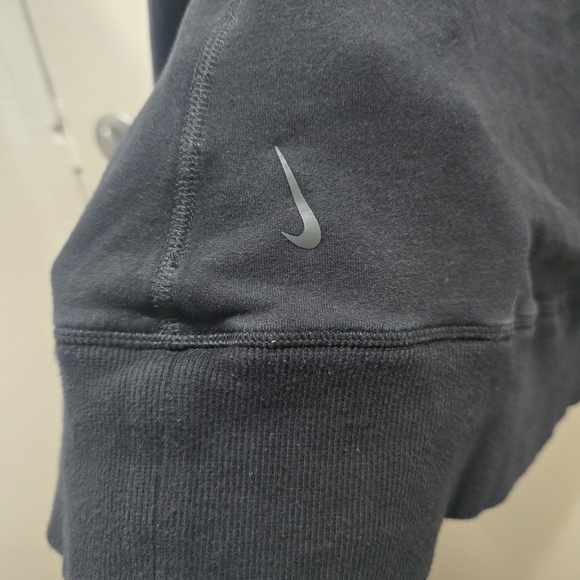 Nike Yoga Black Asymmetrical Zip Hoodie - Picture 10 of 16